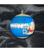 ZIGGY Christmas Ornament Satin Vintage Happiness Ball 1983 American Gree... - $283.25 MXN