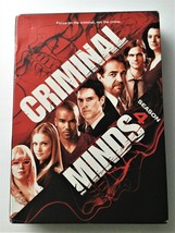 Criminal Minds Complete FOURTH Season 7-disc DVD set 2008-2009 - £10.26 GBP