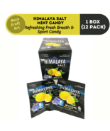 Himalaya Salt Lemon Flavor Sport Candy For Refreshing Breath 1 Box (12 P... - $636.72 MXN