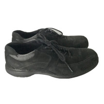 ABEO Mens Shoes MASON Black Suede Leather Casual Orthotic Comfort Oxford Sz 9 - £14.60 GBP