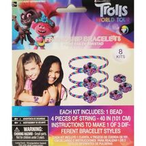 Trolls World Tour Friendship Bracelet Kit Birthday Party Favors 8 Per Pa... - $8.39 CAD