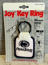 Vintage Penn State Nittany Lions Joy Key Ring New Old Stock 1988 - £7.38 GBP