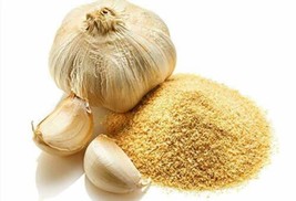 GARLIC POWDER, DRIED N GROUND, ORGANIC, 6 OZ, DELICIOUS IN MOST DISHES - £7.00 GBP