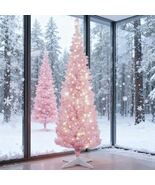Pink 6FT Slim Pencil Christmas Tree for Festive Decor - €93,56 EUR