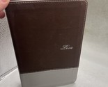 Couples&#39; Devotional Bible NIV 2011 Zondervan Italian Duo-tone Standard P... - $15.83