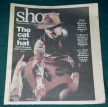 GARTH BROOKS SHOW NEWSPAPER SUPPLEMENT VINTAGE 1992 - $24.99