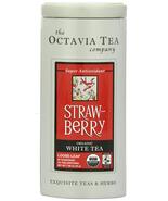 Octavia Tea Strawberry (Organic White Tea) Loose Tea, 1.06 Ounce Tin - $343.11 MXN