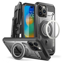 SUPCASE For iPhone 14 Pro Max Case 6.7 2022 UB Pro Mag Full-Body Rugged Belt-Cli - £65.33 GBP
