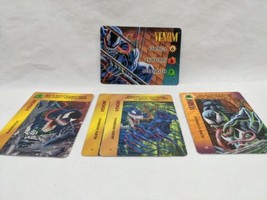 Lot Of (5) Marvel Overpower Venom Trading Cards - £18.98 GBP