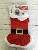 Pet shoppe Mrs. Clause Dog Puppy Holiday Costume XS-S Fits Most Dogs 12-19lbs - £12.28 GBP