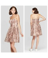 Xhilaration™ ~ Women&#39;s X-Small ~ Snakeskin &amp; Metallic Print ~ Blush Line... - $427.20 MXN