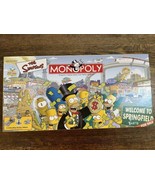The Simpsons Monopoly Board Game | Homer, Bart, Marge | Welcome to Sprin... - £21.44 GBP