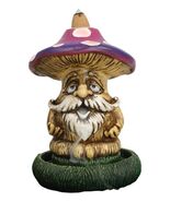 Whimsical Purple Toadstool Mushroom Greenman On Greens Backflow Incense ... - €22,15 EUR