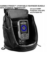 GARMIN STRIKER™ 4 PORTABLE FISHFINDER BUNDLE W/77/200KHZ TRANSDUCER with... - $4,298.17 MXN