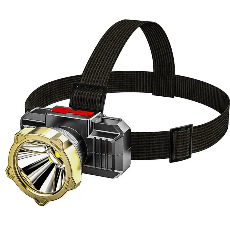 Strong Light LED Headlamp Outdoor Fishing Headlight USB Rechargeable Head Lamp - £12.82 GBP+