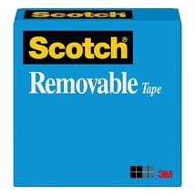 Scotch 811 Magic Tape (Removable), 2.0 Mil, 3/4&quot; x 72 yds., Transparent,... - £7.84 GBP