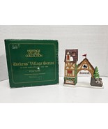 Vtg Dept 56 Dickens&#39; Village Series Postern 10 Year Anniversary Porcelain  - $15.00
