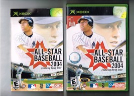 All-Star Baseball 2004 video Game Microsoft XBOX CIB - $19.31