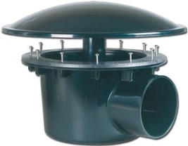 4 Inch Sump Bottom Drain w/Dome for Koi Fish Pond Fish Filtration Pond F... - $125.68