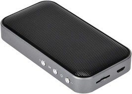 Black Hakeeta Aec Bt-209 Mini Shockproof Wireless Bluetooth Portable Speaker - £23.92 GBP