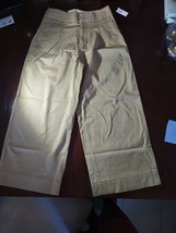 GAP Size 2 Khaki Pants wide leg -Brand New-SHIPS N 24 HOURS - $69.18