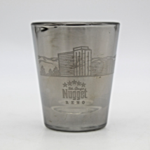 John Ascuaga&#39;s The Nugget Reno Shot Glass Souvenir Collectible Silver - £4.61 GBP