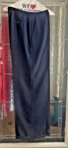 Women&#39;s Ann Taylor Loft Size 12 Lined Dress Pants Blue with Pinstripe Bu... - $17.77