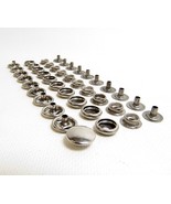 150 Pc. 100% Stainless Steel Boat Canvas Snaps Cap / Socket / Stud / Eyelet - $2,878.52 MXN