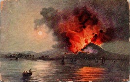 Italy Vesuvio The Volcano DB Unposted 1907-1915 Antique Postcard - £5.85 GBP