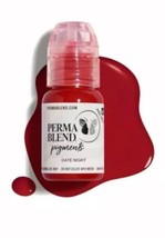 PERMA BLEND Permanent Microblading Ink DATE NIGHT Red Lip Pigment Bottle... - $43.00