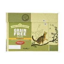 James Wellbeloved Cat Food Adult Turkey Pouch 12 x 85 g  - $25.00