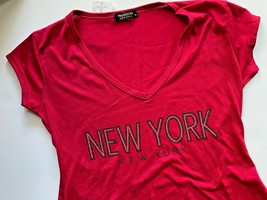new I LOVE NY women&#39;s T-Shirt sz M New York City Red NYC Ladies Gift Tee... - €15,99 EUR
