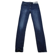 Abercrombie &amp; Fitch Jeans Womens 26 2R Blue Denim Simone High Rise Super... - $25.72