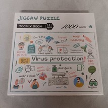Virus Protection Jigsaw Puzzle 1000 Pcs New in Sealed Box - $19.95