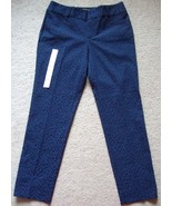 New Banana Republic Women Animal Print Jackson Fit Slim Ankle Pants Vari... - $52.94 CAD