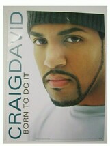 Craig David Poster Face Shot Born To Do It Promo - $4.49