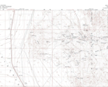 Nelson Quadrangle Nevada 1958 Topo Map USGS 15 Minute with Markings - $17.95