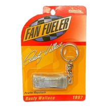 Rusty Wallace #2 Miller Lite 1997 Fan Fueler Pewter Keychain - $9.99