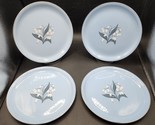 Vintage Homer Laughlin Skytone Blue Stardust 10&quot; Dinner Plates - Set Of ... - $31.79