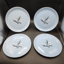 Vintage Homer Laughlin Skytone Blue Stardust 10&quot; Dinner Plates - Set Of ... - £24.89 GBP