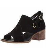 Koolaburra UGG Kaiah Black Ortholite Block Heel Open Toe Sandals Size 9.5 - $37.39