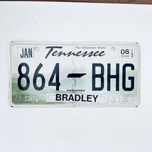 2008 United States Tennessee Bradley County Passenger License Plate 864 BHG - £14.78 GBP