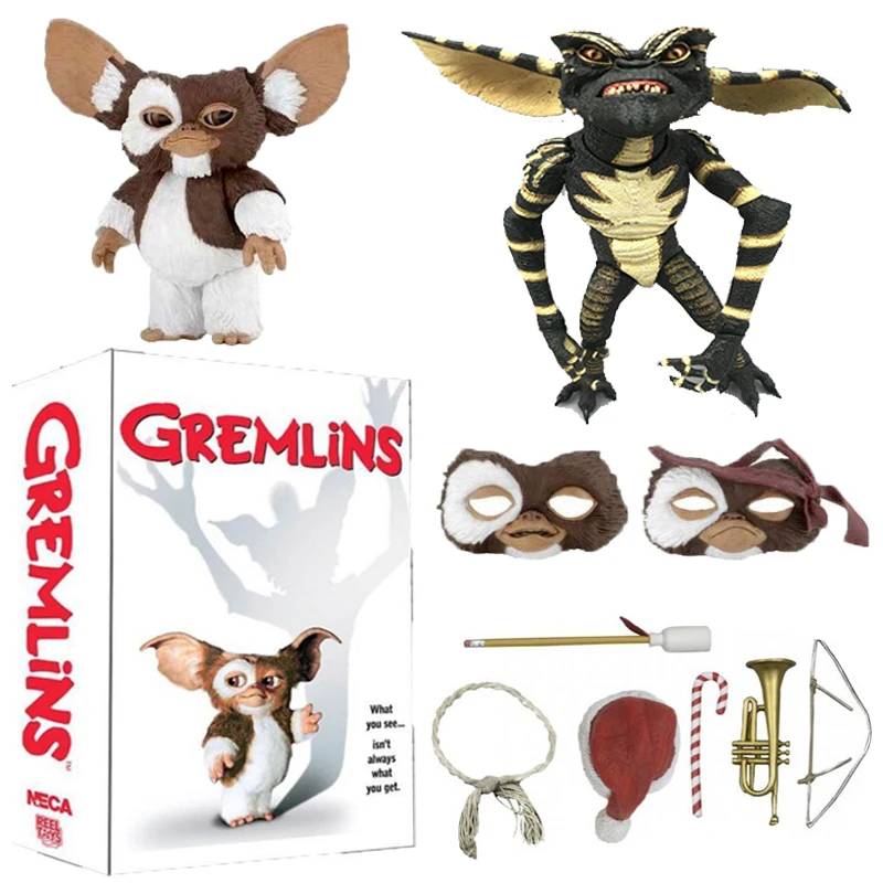 NECA New Movie Gremlins Christmas Edition Gremlins Retro Rubber Doll Action - £32.16 GBP+