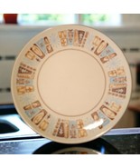 Vtg Taylor Smith Taylor Taylorstone Moderne 3 Dessert Bread Plates 6.5&quot; ... - £22.04 GBP