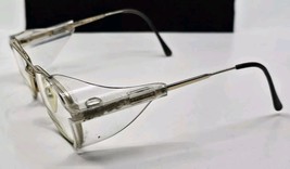 Vtg On Guard OG-095 Silver Safety 52 17 140 Eyeglasses Z87 FRAMES ONLY - $452.56 MXN