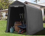 6&#39;X7&#39; Storage Shed,Outdoor Portable Shed Carport,Zipper Storage Shelter ... - $229.99