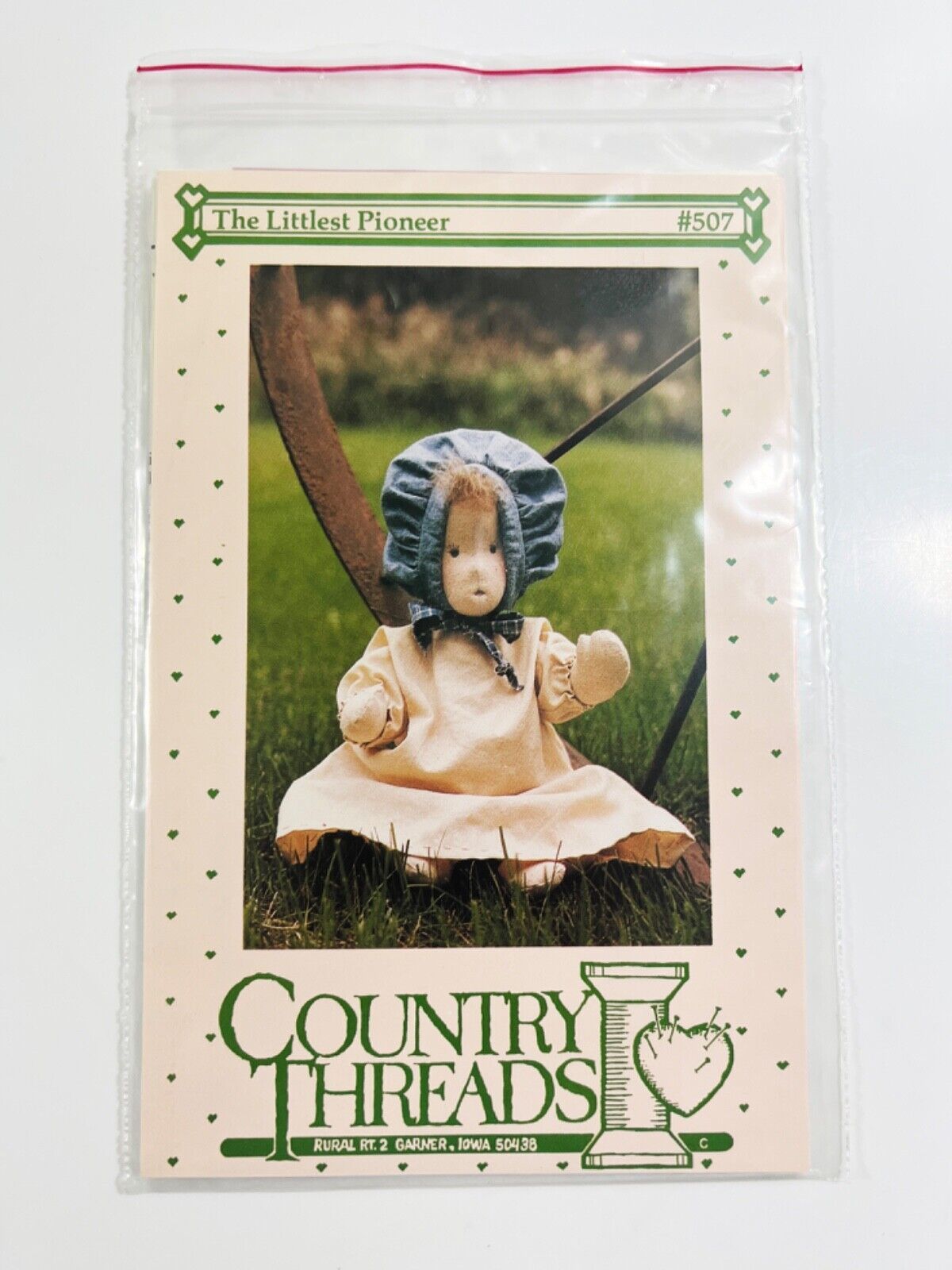 &quot;THE LITTLE PIONEER&quot; #507  Quilt Pattern by Country Threads - $9.89