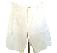 One Tough Brand Cargo Shorts Men&#39;s 36&quot; Walking Casual OFF - White Active... - £14.93 GBP