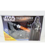 Star Wars Darth Vader Costume Kids &#39;97 Mask Cape Lightsaber Chest Norben... - £49.40 GBP
