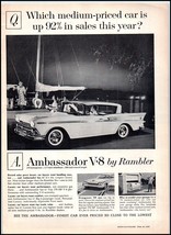 1959 Rambler Ambassador &quot;B&quot; PRINT AD BX3 - €5,68 EUR